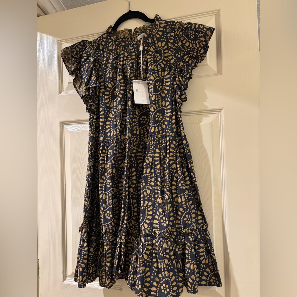 Caroline Constas Smock Mini Dress